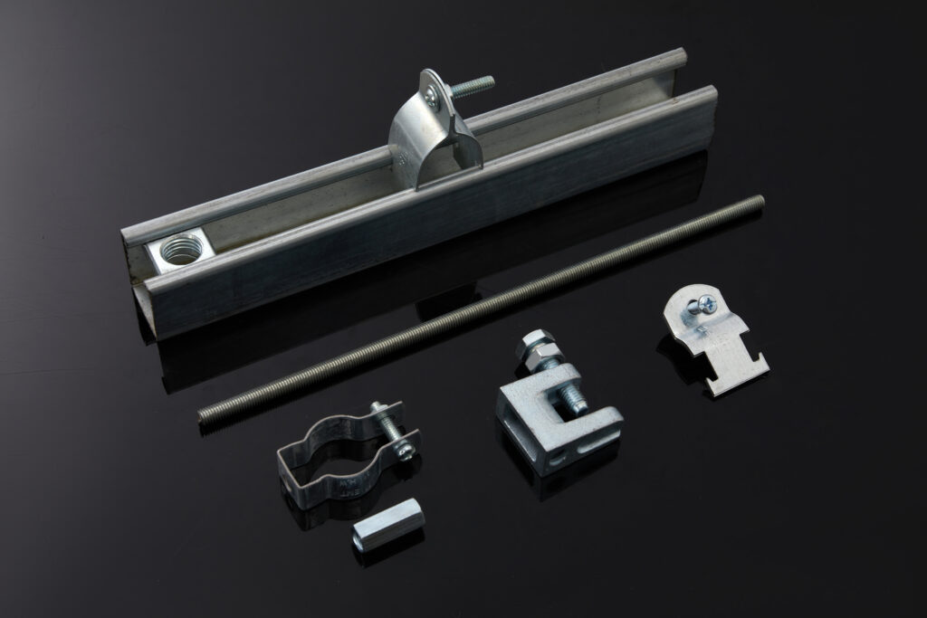 Velkor Strut Channel System, Strut Channel, Strut Clamp, Beam Clamps, Conduit Hanger, Threaded Rod