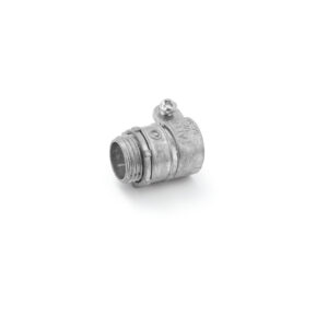 BX/FMC Straight Squeeze Connector – Zinc Die Cast