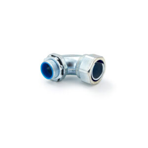 Zinc Die-Cast 90° Flexible Conduit Connector – Hexagon