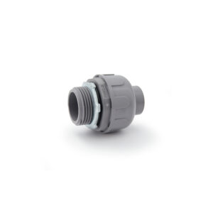 Non-Metallic Liquid-Tight Straight Connector – PVC