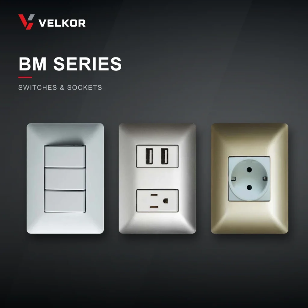 Velkor BM Series Switch and Socket